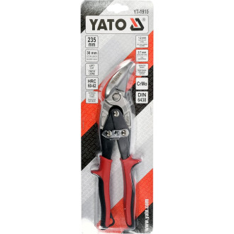 Левые ножницы по металлу YATO YT-1915