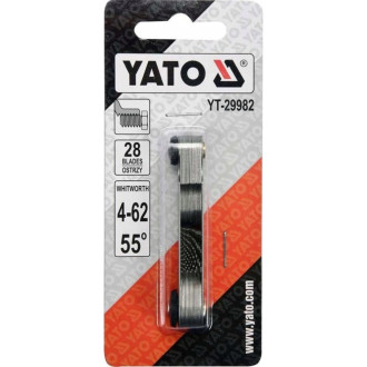 Резьбомер YATO YT-29982