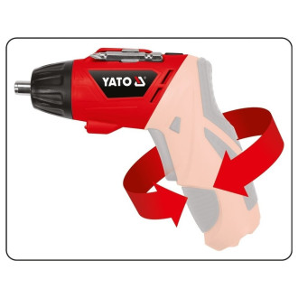 Аккумуляторная отвертка YATO YT-82760