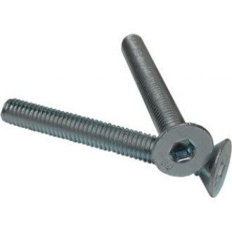 Оцинкованный винт ZAMETAL М4x6 DIN7991 1000 шт.
