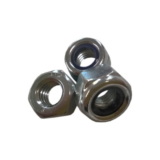 Самоконтрящаяся оцинкованная гайка ZAMETAL М14х1,5 DIN985 200 шт