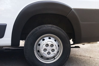 Расширители колесных арок (вынос 10 мм) для Citroen Jumper L2H1 2014- (290 кузов), шагрень / Ситроен Джампер