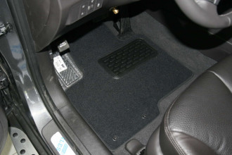 Коврики в салон HYUNDAI Santa FE 2005-2009, 2009-2012, внед., 4 шт. (текстиль) / Хендай Санта Фе