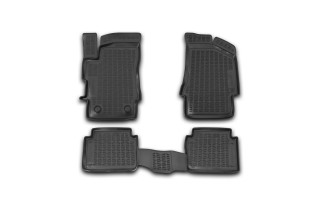 Коврики 3D в салон BRILLIANCE V5, 2014-, кросс., 4 шт. (полиуретан) / Бриллианс В5