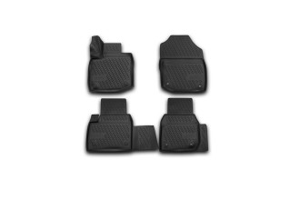 Коврики 3D в салон HONDA Civic 5D, 01/2012-, хб., 4 шт. (полиуретан) / Хонда Цивик