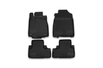 Коврики в салон HONDA CR-V, 2012-2015, 2015-2017, 4 шт. (полиуретан) / Хонда ЦРВ