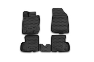 Коврик 3D в салон подходит для RENAULT Duster 4WD, 2011-2015, передний левый, 1 шт. (полиуретан) / Рено Дастер