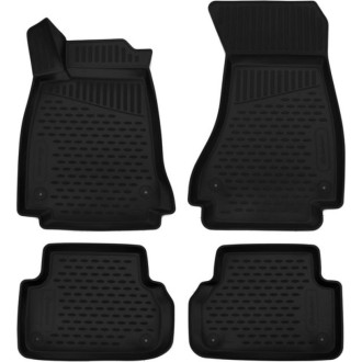 Коврики 3D в салон AUDI A4, 2016-, седан/Avant/Allroad, 4 шт. (полиуретан) / Ауди А4