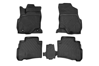 Коврики 3D в салон TOYOTA Fortuner, 01/2017- 4шт. (полиуретан) / Тойота Фортунер