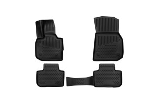 Коврики 3D в салон BMW X3, 2017-, (G01), SUV, (Европа), 4 шт. (полиуретан) / БМВ Х3