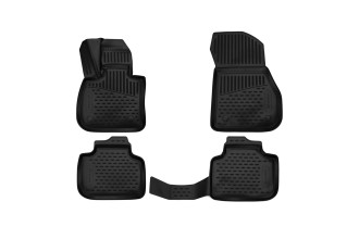 Коврики 3D в салон BMW X1, 2015-, Second generation (F48), SUV, (Европа), 4 шт. (полиуретан) / БМВ Х1