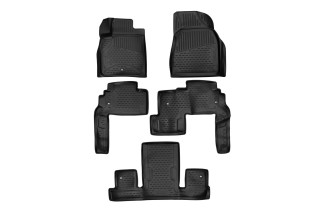Коврики 3D в салон подходят для CHEVROLET Traverse /Buick Enclave, 2009-12/2017, кросс., 5 шт. (полиуретан) / Шевроле Траверс