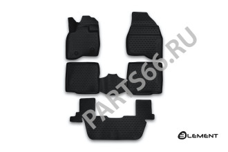 Коврики 3D в салон FORD Explorer, 2015-, 5 шт. (полиуретан) / Форд Эксплорер