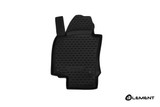Коврики в салон SKODA Octavia II, (Typ 1Z) 2004-2013, передний левый, 1 шт. (полиуретан) / Шкода Октавия