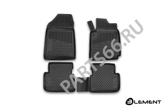 Коврики в салон TOYOTA Fielder (E140), 2006-2012, П.Р. без воздуховода, ун., 4 шт. (полиуретан) / Тойота Королла филдер