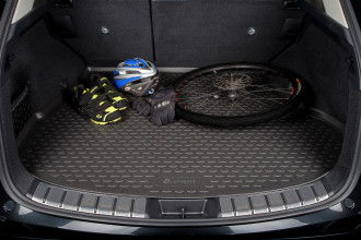 Коврик в багажник подходит для SUBARU Levorg (I) 2014- Универсал, пр.руль, 5 дв., 1шт. (полиуретан) / Субару Леворг