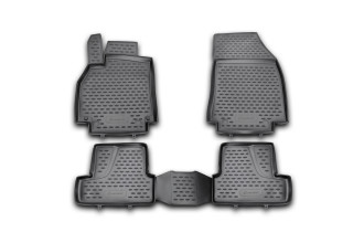 Коврики в салон RENAULT Megane 3 2010-2015, 4 шт. (полиуретан) / Рено Меган