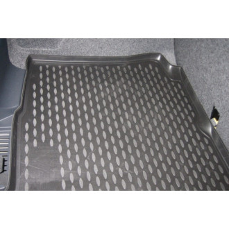 Коврик в багажник SEAT Ibiza 3D, 5D, 05/2008-, хб. (полиуретан) / Сеат Ибица