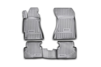 Коврики в салон SUBARU Forester 2002-2008, 4 шт. (полиуретан) / Субару Форестер
