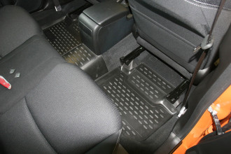 Коврики в салон SUBARU XV, 2011-2017 4 шт. (полиуретан) / Субару Хв