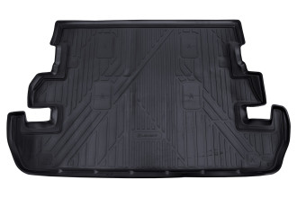 Коврик в багажник TOYOTA Land Cruiser 200 11/2007-2012, 2012-, внед., 7 мест. (полиуретан, серый) / Тойота Ленд крузер