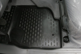 Коврики в салон TOYOTA Hilux 2008-, 4 шт. (полиуретан) / Тойота Хайлюкс