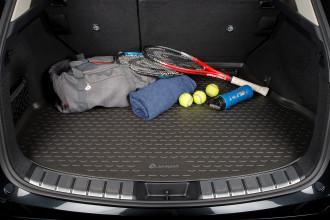 Коврик в багажник подходит для VW Golf VI 2008-2012, хб. полноразменое колесо (полиуретан) / Фольксваген Гольф