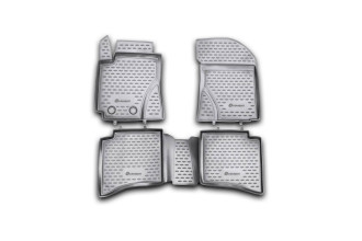 Коврики в салон GEELY MK Cross, 2011-2012 4 шт. (полиуретан) / Джили МК кросс