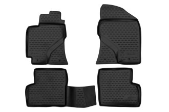 Коврики в салон GEELY SC7, 2011-2015, 4 шт. (полиуретан) / Джили SС7