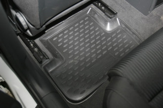 Коврики в салон AUDI A-4 B8, 2007-2015, АКПП, 4 шт. (полиуретан) / Ауди А4