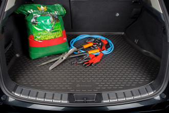 Коврик в багажник AUDI A-6 allroad quadro/avant C6 2004 - 2011, ун. (полиуретан) / Ауди А6