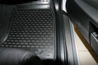 Коврики в салон BMW 5 ,2003-2010 4 шт. (полиуретан) / БМВ Пятерка
