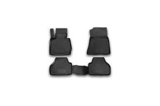 Коврики в салон BMW X3, (F25), 2010-2014, 2014-, 4 шт. (полиуретан) / БМВ Х3