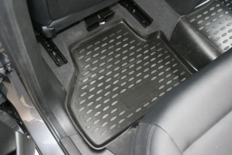 Коврики в салон BMW X3, (F25), 2010-2014, 2014-, 4 шт. (полиуретан) / БМВ Х3