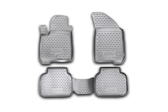 Коврики в салон DODGE Journey 2008- 4 шт. (полиуретан) / Додж Джорнт