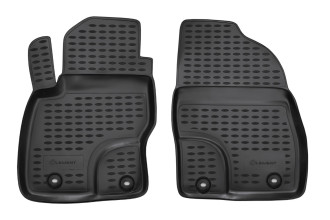 Коврики в салон FORD Focus II 2004-2011, 1-й ряд, 2шт. (полиуретан) / Форд Фокус