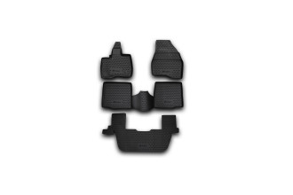 Коврики в салон FORD Explorer, 2011-2014, 5 шт. (полиуретан) / Форд Эксплорер