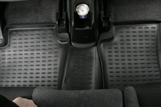 Коврики в салон HONDA Jazz 2001-2008, 4 шт. (полиуретан) / Хонда Джаз