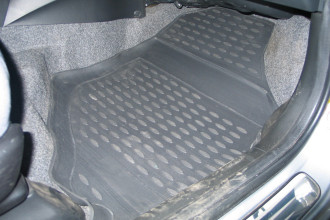 Коврики в салон HONDA Jazz 2001-2008, 4 шт. (полиуретан) / Хонда Джаз