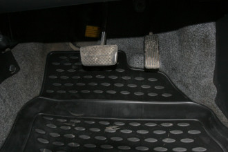 Коврики в салон HONDA Fit GD1 JDM, 06/2001–09/2007, П.Р., 4 шт. (полиуретан) / Хонда Фит