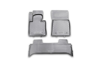 Коврики в салон LAND ROVER Range Rover III, 2001-2012-, 3 шт. (полиуретан) / Ленд Ровер Рендж Ровер