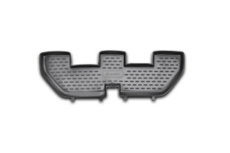Коврики в салон LAND ROVER Discovery 4, 2010-2014, 2014-, 3-й ряд., 1 шт. (полиуретан) / Ленд Ровер Дискавери