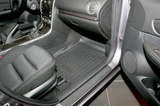 Коврики в салон MAZDA 6 2002-2007, 4 шт. (полиуретан) / Мазда
