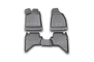 Коврики в салон MAZDA BT-50 2006-, 4 шт. (полиуретан) / Мазда БТ-50