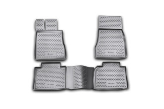 Коврики в салон MERCEDES-BENZ S-class W220 long, 1998-2005, 4 шт. (полиуретан) / Мерседес Бенц S класс