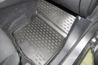 Коврики в салон подходят для MITSUBISHI ASX (I, Ip, Ip2, Ip3), 2010-2020, 2020-, 4 шт. (полиуретан) / Митсубиси АSХ