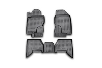 Коврики в салон NISSAN Pathfinder 2005-2010, 4 шт. (полиуретан) / Ниссан Патфайндер
