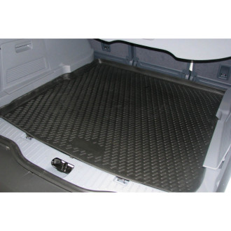Коврик в багажник NISSAN Qashqai+2 2008-2014, кросс. (полиуретан) / Ниссан Кашкай