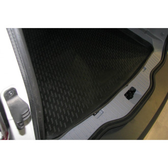 Коврик в багажник NISSAN Qashqai+2 2008-2014, кросс. (полиуретан) / Ниссан Кашкай