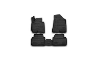 Коврики 3D в салон подходят для KIA Sportage (III, IIIr), 2010-2016, 4 шт. (полиуретан) / Киа Спорта / Киа Спортаж